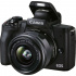 Cámara Digital Mirrorless Canon EOS M50 Mark II, 24.1MP + Lente EF-M 15 - 45mm ― Incluye Mochila, Memoria 32GB SD y Curso Online ABC  3