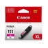 Cartucho Canon CLI-151 M Alto Rendimiento Magenta, 11ml   1