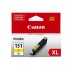 Cartucho Canon CLI-151 Alto Rendimiento Amarillo, 11ml   1
