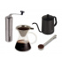 Casa Litus Kit Cafetera de Goteo 83456, 500ml, Negro/Acero Inoxidable - Incluye Jarra/Molino/Cuchara  2