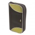 Case Logic Estuche de Nylon para CD/DVD, 72 Discos, Negro/Verde