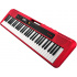 Casio Teclado Digital Portátil CT-S200, 61 Teclas, 400 Tonos, Micro USB-B, Rojo  2