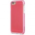 Cellairis Funda Jetset Transparente para iPhone 6/6s, Rosa/Blanco  1