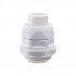 Charofil Conector de Tubería Flexible a Caja, PVC, 1'', Blanco