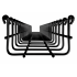 Charofil Canaleta, Metal, 3 Metros, Negro