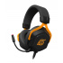 Checkpoint Audífonos Gamer HX-200-NA , Alámbrico, 2.1 Metros, USB, Negro/Naranja  1