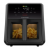 Chefman Freidora de Aire RJ38-7TW-MX, 6 Litros, 1750W, 232°C, Negro
