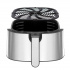 Chefman Freidora de Aire TurboTouch, 4.7 Litros, 1500W, Negro/Plata  4