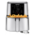 Chefman Freidora de Aire RJ38SQSS-5T2P, 4.7 Litros, 1300W, 232°C, Plata  1