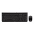 Kit de Teclado y Mouse Cherry DC 2000, Alámbrico, USB, Negro (Español)  1