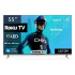 Chiq Smart TV QLED 55U610M 55", 4K Ultra HD, Negro
