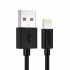 Choetech Cable de Carga Lightning Macho - USB A Macho, 1.8 Metros, Negro, para iPhone/iPad