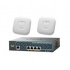 Access Point Kit Cisco 2x Aironet 2700i + Controlador Inalámbrico 2504 + 25 AP Licencias