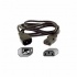 Cisco Cable de Poder Jumper C14 Coupler - C15 Coupler, 250V, 13A, 70cm, Negro  1