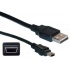 Cisco Cable USB A Macho -  mini USB B Macho, 2 Metros, Negro  1