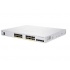 Switch Cisco Gigabit Ethernet Business CBS250, 24 Puertos 10/100/1000 PoE+, 4 Puertos 10G, 8000 Entradas - Administrable  1