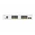 Switch Cisco Gigabit Ethernet Business 350, 16 Puertos 10/100/1000Mbps + 2 Puertos SFP, 16.000 Entradas - Administrable  2