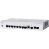 Switch Cisco Gigabit Ethernet Business 350, 8 Puertos SFP PoE 10/100/1000 + 2 Puertos Gigabit Combo RJ45/SFP, 65W, 20 Gbit/s, 16.000 Entradas - Administrable  1