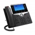 Cisco Teléfono IP con Pantalla 5'' 8841, Alámbrico, Altavoz, Negro/Plata