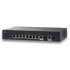 Switch Cisco Fast Ethernet Small Business SF352-08P, 8 Puertos 10/100Mbps + 2 Puertos SFP, 5.6 Gbit/s, 16.384 Entradas - Administrable  1