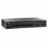 Switch Cisco Gigabit Ethernet SG300-10SFP-K9, 8x Gigabit SFP + 2x Combo Gigabit SFP, 20 Gbit/s, 16384 Entradas - Administrable  1