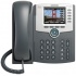 Cisco Teléfono IP de 5 Líneas con Pantalla de Color SPA525G, Negro