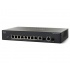 Switch Cisco Gigabit Ethernet SG300-10P, 10/100/1000Mbps, 20Gbit/s, 10 Puertos, 8000 Entradas – No Administrable