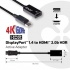Club 3D Adaptador Displayport Macho - HDMI Hembra, Negro - Imagen adicional 1