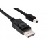 Club 3D Cable Mini Displayport Macho - DisplayPort Macho, 3 Metros, Negro - Imagen adicional 3