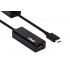 Club3D Cable USB C Macho - DisplayPort Hembra, 15cm, Negro  3