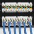 CommScope Panel de Parcheo Cat6, 48 Puertos RJ-45, 3U, Negro  2