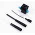 CommScope Conector Fibra Óptica LC, OM3/OM4, Negro/Aqua, 1 Pieza
