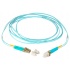 CommScope Cable Fibra Óptica Multimodo OM4 LC Macho - LC Macho, 8.2 Metros, Aqua  1