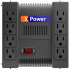 Regulador Complet XP 1300, 650W, 1.3kVA, Entrada 100 - 140V, Salida 120V, 8 Salidas - Imagen adicional 1