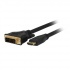 Comprehensive Cable Pro HDMI Macho - DVI Macho, 3.6 Metros, Negro  1
