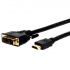 Comprehensive Cable HDMI Macho - DVI-D Macho, 90cm, Negro  1