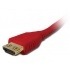 Comprehensive Cable HDMI con ProGrip de Alta Velocidad con Ethernet 4K HDMI Macho - HDMI Macho, 90cm, Rojo  1