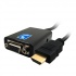 Comprehensive Convertidor HDMI Macho - VGA Hembra, Negro  1