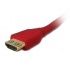 Comprehensive Cable Delgado HDMI con ProGrip de Alta Velocidad con Ethernet 4K HDMI Macho - HDMI Macho, 3.6 Metros, Rojo  1