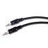 Comprehensive Cable AUX Mini 3.5mm Stereo Macho - Mini 3.5mm Stereo Macho, 3 Metros, Negro  1