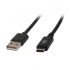 Comprehensive Cable USB C Macho - USB A Macho, 3 Metros, Negro  1