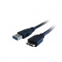 Comprehensive Cable USB A Macho - Micro USB B Macho, 3 Metros, Negro