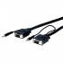 Comprehensive Cable VGA + 3.5mm Macho - VGA + 3.5mm Macho, 10.5 Metros, Negro  1