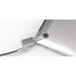 Compulocks Candado de Llave para Laptop MacBook Pro, Plata  4