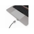 Compulocks Candado de Llave para MacBook Pro 13" - 15", Negro/Plata  1