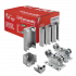 Comunello Kit de Montaje 19912324 para Puerta Deslizable, Acero Galvanizado  1