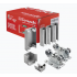 Comunello Kit de Montaje 19912325 para Puerta Corrediza, Acero Galvanizado  1