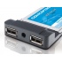 Conceptronic Tarjeta Cardbus C05-088, Alámbrico, 2x USB 2.0, 480 Mbit/s - Imagen adicional 5