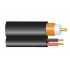 Condumex Bobina de Cable RG59 Macho - RG59 Macho, 305 Metros, Blanco  1