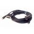 Connectpro Cable KVM SDU-15D, USB/DVI-D Macho - USB/DVI-D Macho, 4.5 Metros, Negro  1